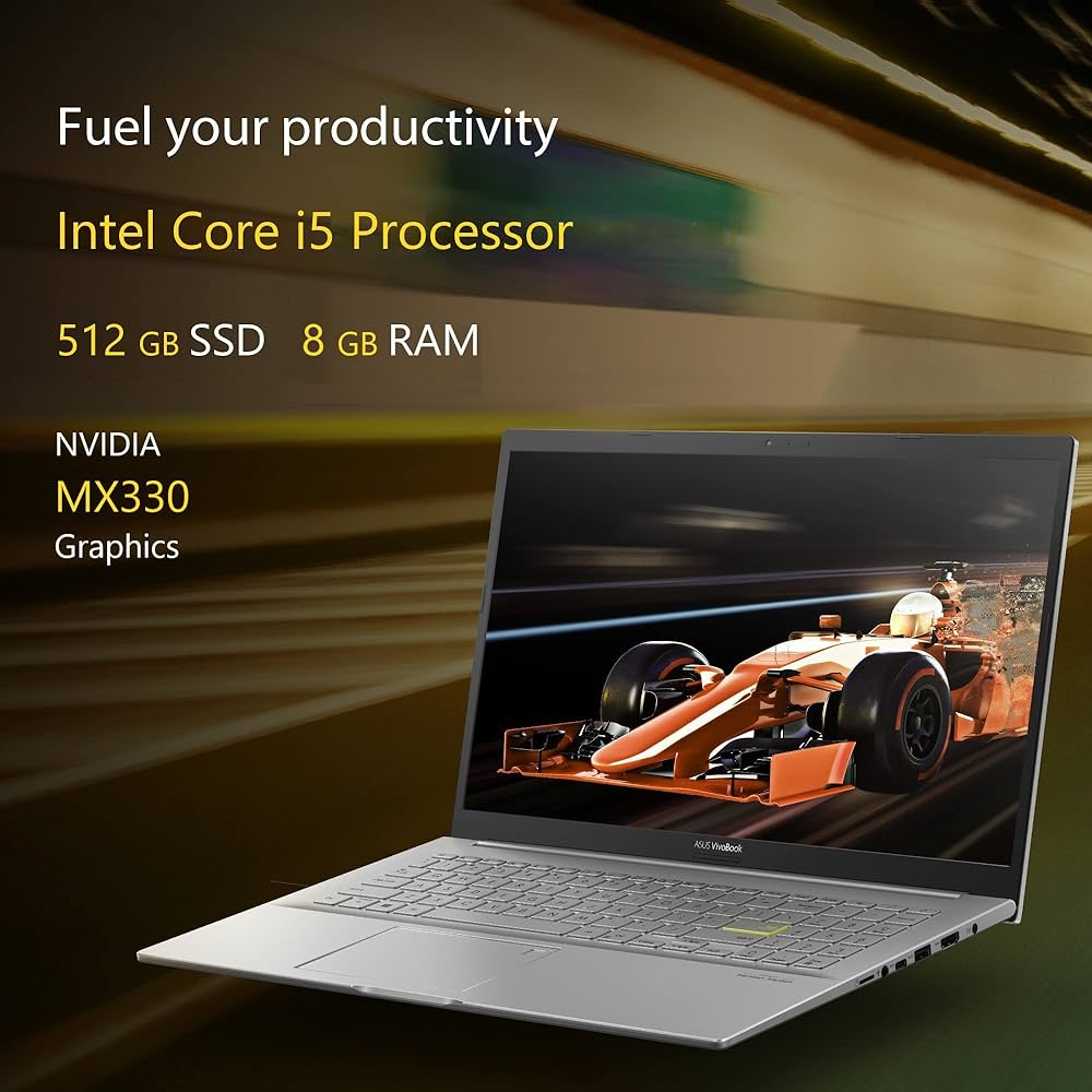 ASUS VivoBook 15, Intel Core i5-1135G7 11th Gen, 15.6